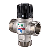 Клапан змішувальний Roho R1207-100 - 1" ЗР термостатичний (35-60*C) (RO1022)