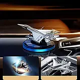 Ароматизатор Літак на сонячній панелі для авто F15 від сонячного світла, фото 4