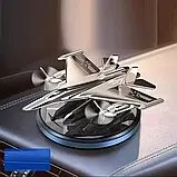 Ароматизатор Літак на сонячній панелі для авто F15 від сонячного світла, фото 6