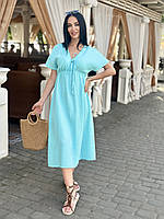 Довга муслінова сукня "Lira" | Норма і батал