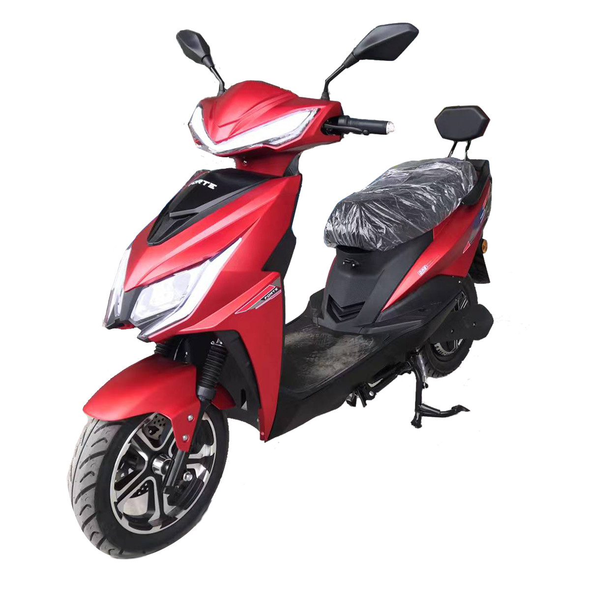 Електроскутер FORTE LEON PRO червоний (2500 Вт), фото 1