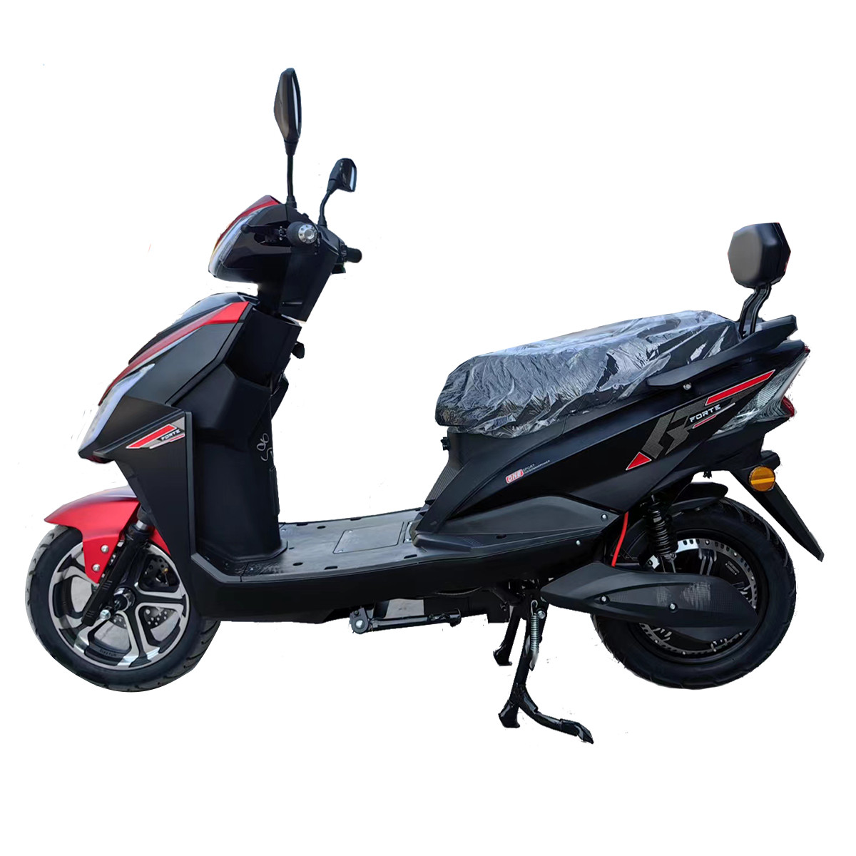 Електроскутер FORTE LEON PRO чорний (2500 Вт), фото 1