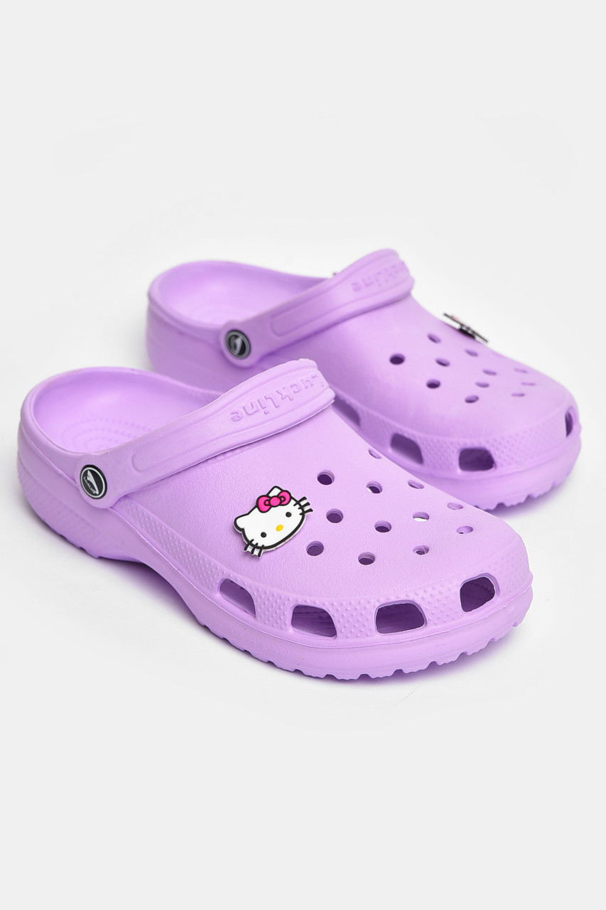 Крокси дитячі бузкового кольору 204356T Безкоштовна доставка, фото 1