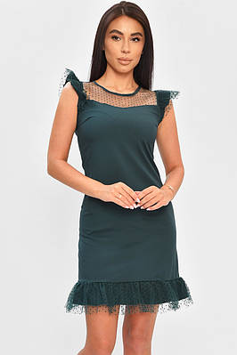 Сарафан жіночій темно-зеленого кольору р.42 204431T Безкоштовна доставка