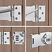 Кодовий замок на дверцята шаф, офісні тумби, шухляди, ящики або міжкімнатні двері, фото 3