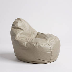 Безкаркасне крісло груша-диван Бежевий