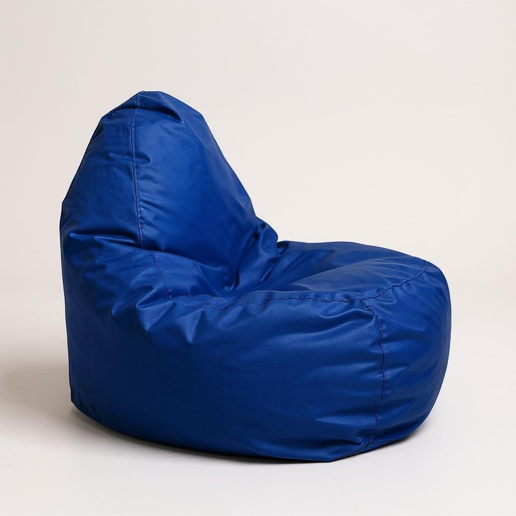 Безкаркасне крісло груша-диван Блакитний, фото 1