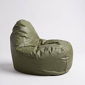 Безкаркасне крісло груша-диван Хакі