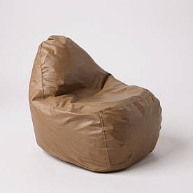 Безкаркасне крісло груша-диван Коричневий