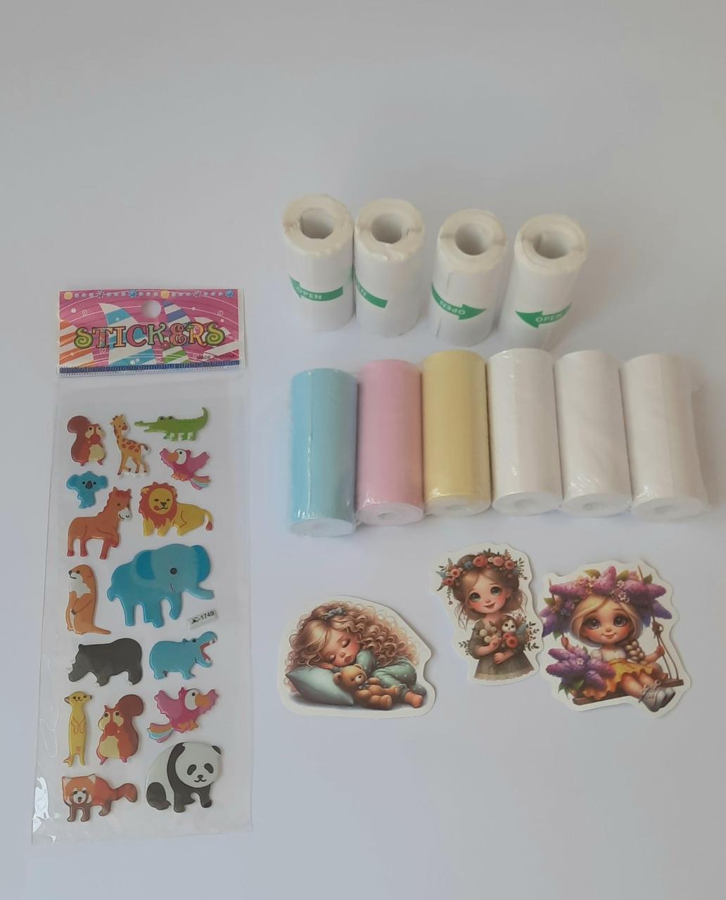 Термопапір для принтера з термодруком набір 10 шт SC-10, фото 1