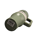 Термос термочашка Stanley Quencher H2.0 Tumbler з нержавіючої сталі Олива 1,18 л KT6007801, фото 9