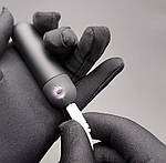 Вібропуля акумуляторна Wo-Massager матова, міні вібратор, 10 режимів. Чорна, фото 5