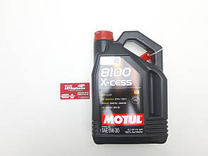 Моторна олива для авто 5W-30 8100 X-cess 4L Motul
