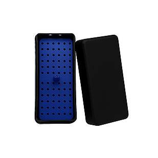 Ендо Бокс пластиковий 72 Інструмента, автоклавуємий 135* Чорний