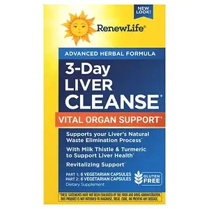 Комплекс очищення печінки Renew Life Advanced Herbal Formula 3-Day Liver Cleanse Complex 12 капс.
