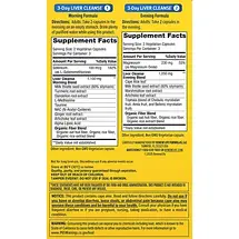 Комплекс очищення печінки Renew Life Advanced Herbal Formula 3-Day Liver Cleanse Complex 12 капс., фото 4
