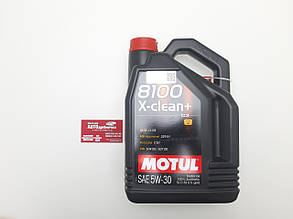 Моторна олива для авто 5W-30 8100 X-clean+ 5L Motul
