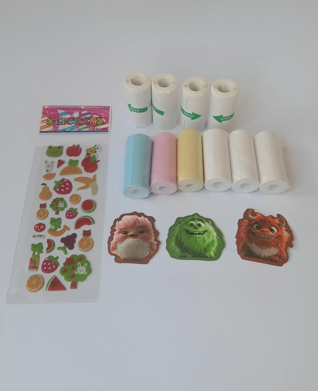 Термопапір для принтера з термодруком набір 10 шт SC-10BO, фото 1