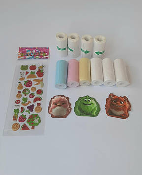 Термопапір для принтера з термодруком набір 10 шт SC-10BO