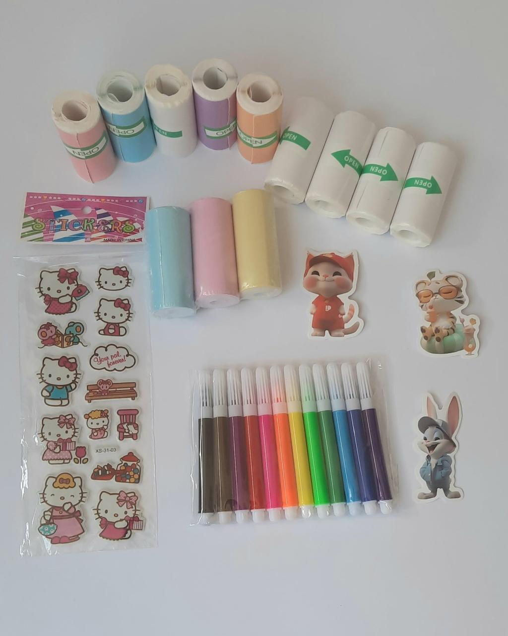 Термопапір для принтера з термодруком набір 12 шт SC-12O, фото 1