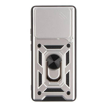 Чехол Armor Guard Shield для Xiaomi Poco M7 Pro 5G Silver