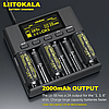 Універсальний зарядний пристрій Liitokala Lii-S6 (6 каналів) з блоком живлення, фото 9