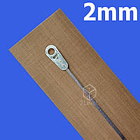 Ремкомплект импульсного запайщика 400мм Шов 2 мм Сменный набор нихром и тефлон для пайщика FS-400 ABS