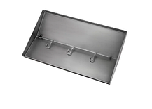 Двоярусна коптильня "М" з трьома гачками та термометром, 2 мм метал + подарунок, фото 5