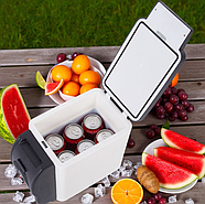 Міні-холодильник для авто на 6 літрів з підігрівом та охолодженням Car refrigerator, фото 6