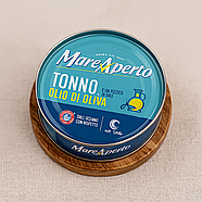 Тунець в оливковій олії 😇 Mare Aperto "Tonno, olio di oliva" 240 гр. Італія, фото 2
