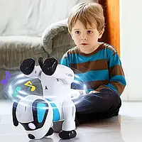 Розумний іграшковий робо песик песик песик цуценя з пультом управління для дітей Інтерактивний вихованець співає і танцює