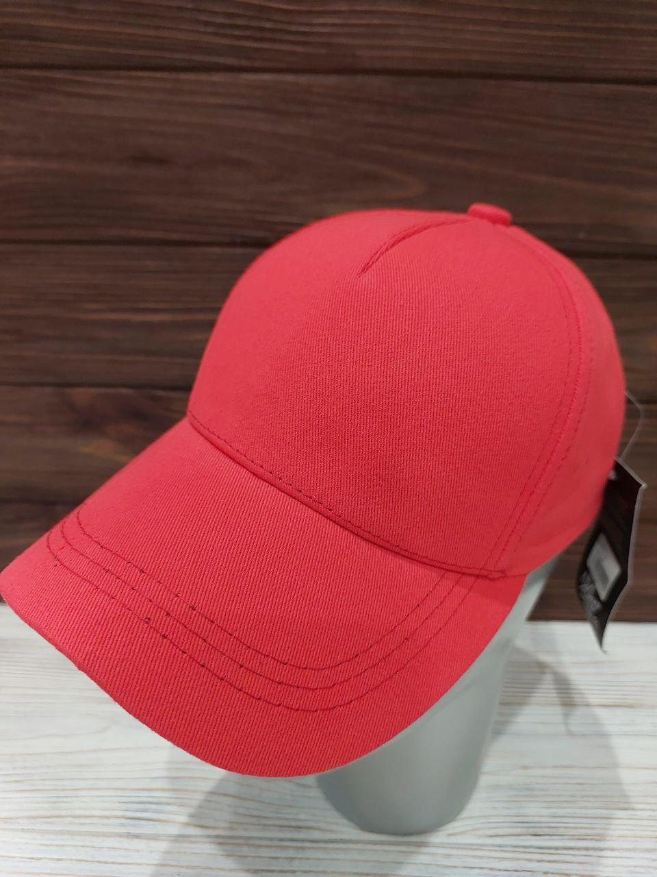 Базова бейсболка з вигнутим козирком однотонна в кольорах 12GO524, фото 1