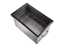 Двоярусна коптильня "М" з трьома гачками та термометром, 2 мм метал + подарунок, фото 3