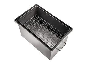 Коптильня гарячого копчення "L" сталь 2 мм, 2 яруси та 3 гачки + подарунок, фото 3