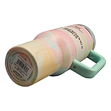 Термос термочашка Stanley Quencher H2.0 Tumbler з нержавіючої сталі Warm Serene 1,18 л KT6007851 - B1-Уцінка, фото 6