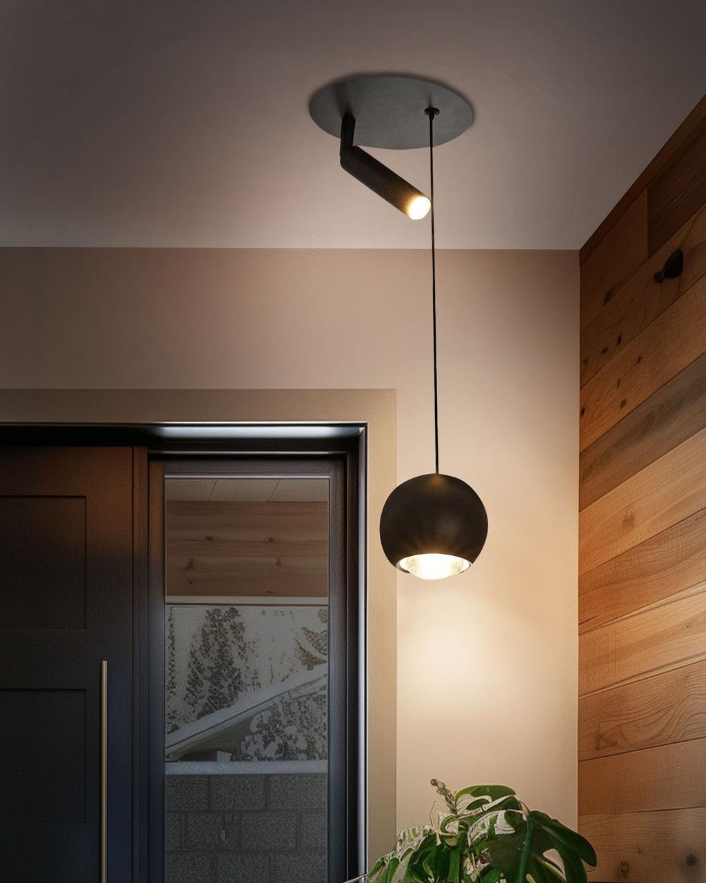 Металевий світлодіодний підвісний світильник MABOLE