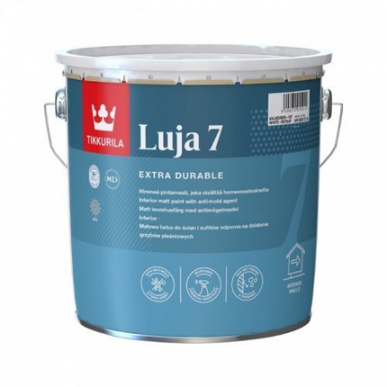 Фарба покривна матова Tikkurila Luja 7 База А 0,9л, фото 1