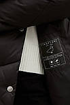 Подовжений жіночий стьобаний пуховик Finn Flare FWB160126-200 чорний 2XL, фото 6