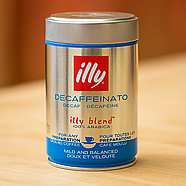 Кава мелена Illy Decaffeinato мелена без кофеїну 250г, фото 2