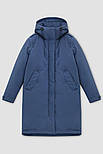 Жіноча пухова парка Finn Flare FWC11028-186 синя S, фото 9