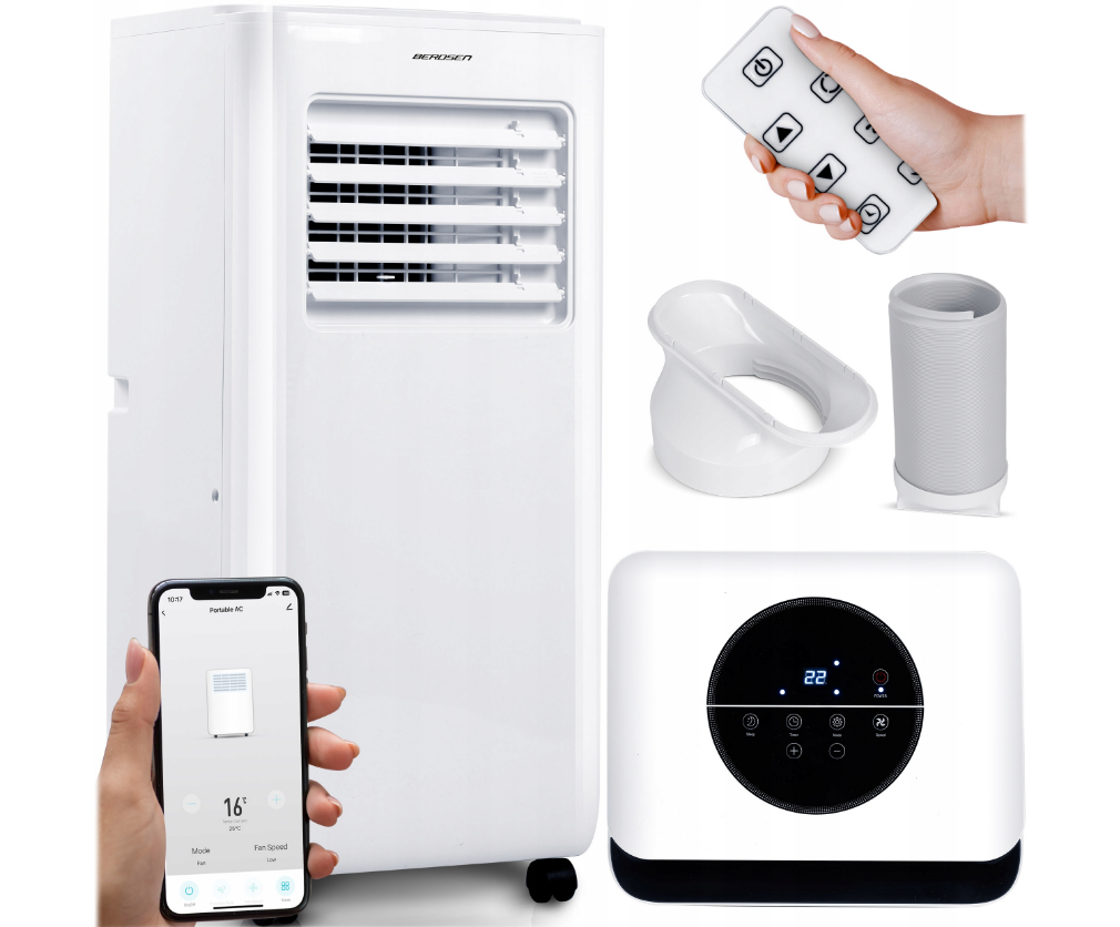 Кондиціонер переносний Berdsen BD-580 2,9kW WiFi