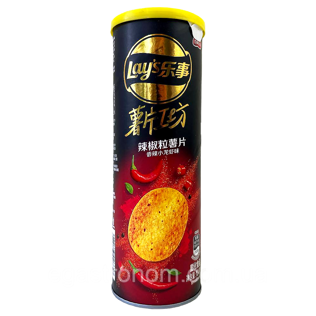 Чипси гострі Лейс Lays spicy 104g 20шт/ящ (Код: 00-00017975), фото 1