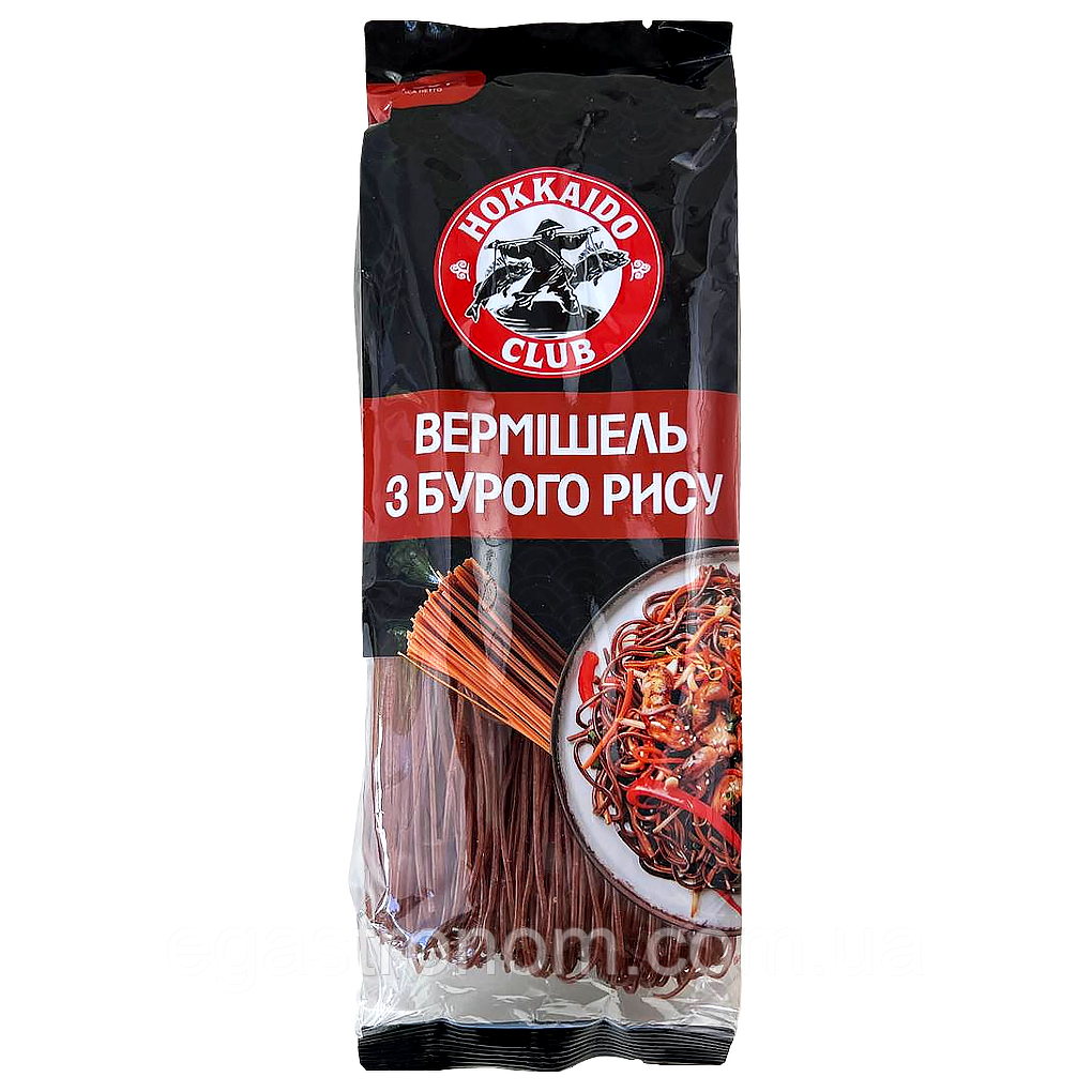 Макарони з бурого рису Хокайдо Hokkaido 150g 10шт/ящ (Код: 00-00017974), фото 1