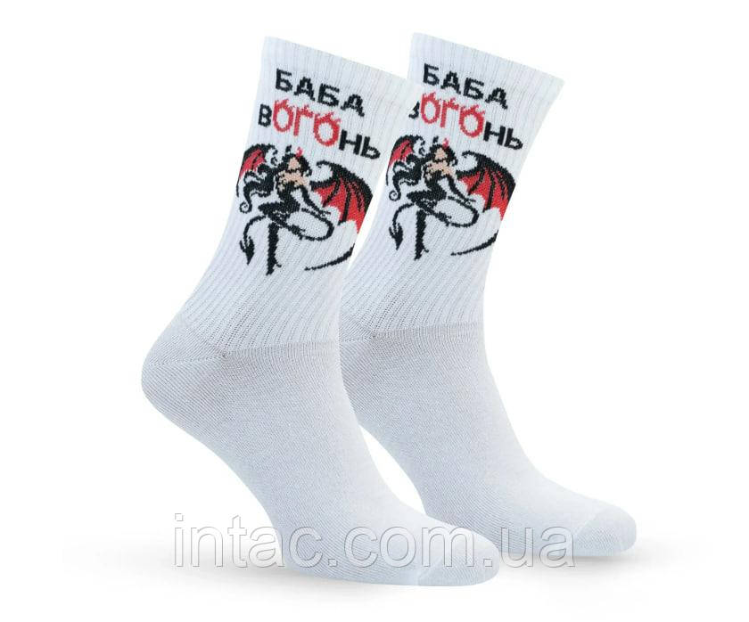 Шкарпетки Premier Socks: "Баба вогонь" 39-41, фото 1