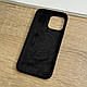 Чохол для iPhone 16 Pro Max з MagSafe, чорний матовий силікон з м якою підкладкою - фото 8 - id-p2788100538