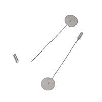 Основа для брошки на шпильці з платформою, 75х15 мм, 1 шт.