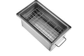 Коптильня гарячого копчення "S" сталь 1.2 мм, 2 яруси та 3 гачки + подарунок, фото 2