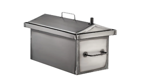 Коптильня гарячого копчення "S" сталь 1.2 мм, 2 яруси та 3 гачки + подарунок