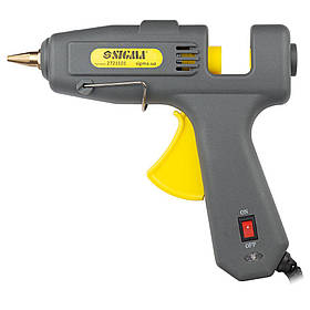 Пістолет термоклейовий з вимикачем Ø 11.2 мм 100 Вт SIGMA (2721101) riven
