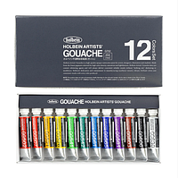 Набір гуаші HOLBEIN 12 кольорів, туба 5 мл (Японія) HOG702